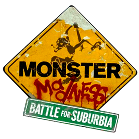 Monster Madness: Battle for Suburbia - Clear Logo Image