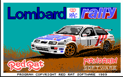Lombard RAC Rally - Screenshot - Game Title Image