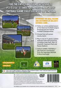 Gaelic Games: Football - Box - Back Image