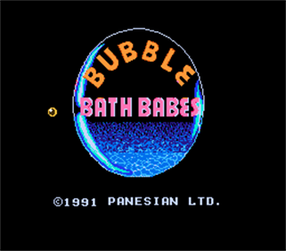 Bubble Bath Babes - Screenshot - Game Title Image