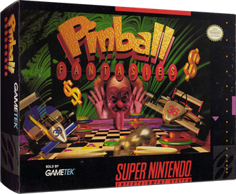 Pinball Fantasies - Box - 3D Image