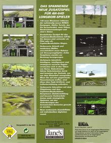 Jane's Combat Simulations: AH-64D Longbow: Flash Point Korea - Box - Back Image