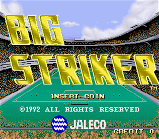 Big Striker - Screenshot - Game Title Image