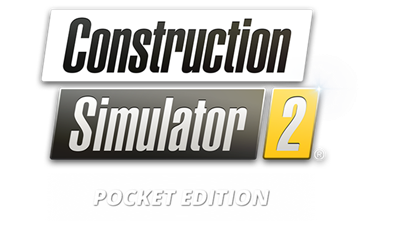 Construction Simulator 2 US - Pocket Edition - Clear Logo Image