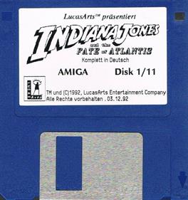 Indiana Jones and the Fate of Atlantis - Disc Image