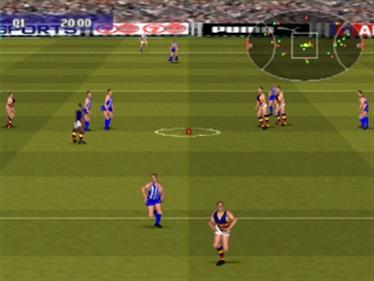 AFL 99 - Screenshot - Gameplay Image