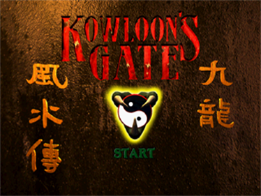 Kowloon's Gate - Screenshot - Game Title Image