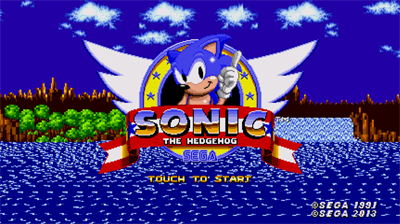 Sonic the Hedgehog - Screenshot - Game Title Image