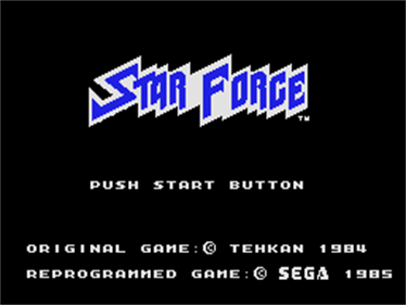 Star Force - Screenshot - Game Title Image