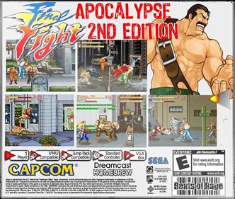 Final Fight Apocalypse: 2nd Edition [Remix Edition] - Box - Back Image