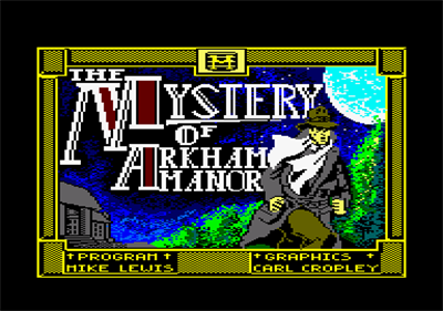 The Mystery of Arkham Manor - Screenshot - Game Title Image