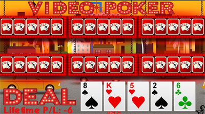 6-Hand Video Poker - Screenshot - Gameplay Image