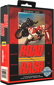 Road Rash - Box - 3D Image