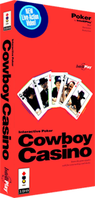 Cowboy Casino: Interactive Poker - Box - 3D Image