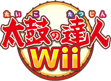 Taiko no Tatsujin Wii - Clear Logo Image