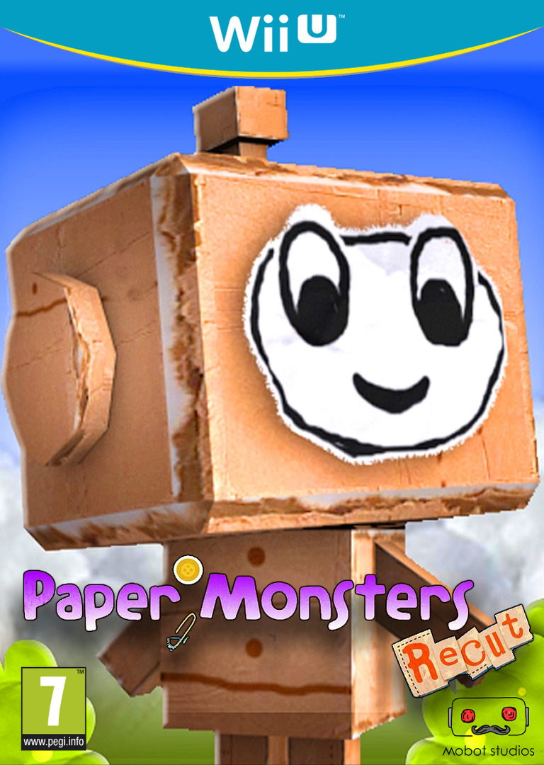 paper monsters recut wii u