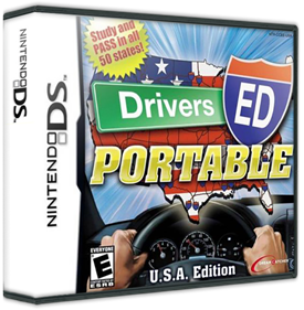 Drivers Ed Portable: U.S.A. Edition - Box - 3D Image