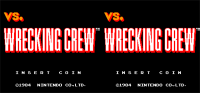 Vs. Wrecking Crew - Screenshot - Game Title Image