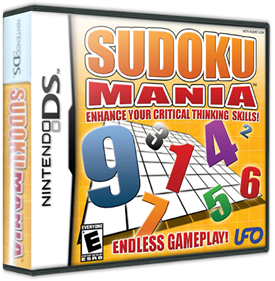 Sudoku Mania - Box - 3D Image