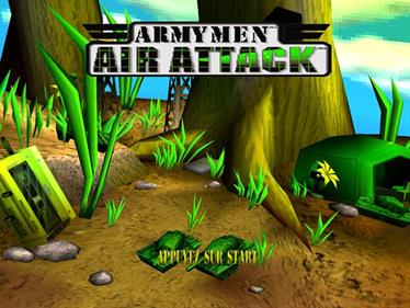 Army Men: Air Attack - Screenshot - Game Title Image