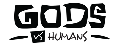 Gods vs Humans - Clear Logo Image