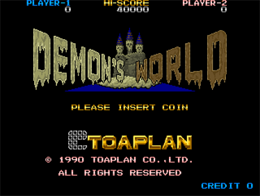 Demon's World - Screenshot - Game Title Image
