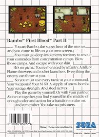 Rambo: First Blood Part II - Box - Back - Reconstructed
