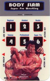 Body Slam! Super Pro Wrestling - Arcade - Controls Information Image