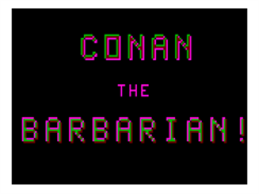 Conan the Barbarian - Screenshot - Game Title Image
