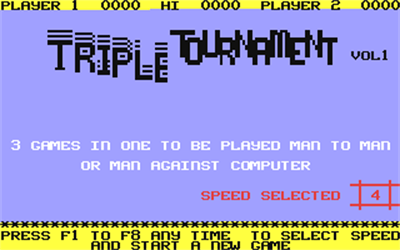 Triple Tournament - Screenshot - Game Title Image