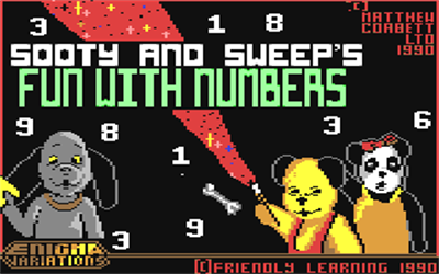 Sooty's Fun With Numbers - Screenshot - Game Title Image