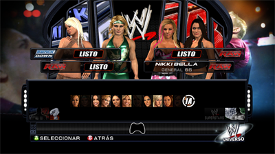 WWE SmackDown vs. Raw 2011 - Screenshot - Game Select Image