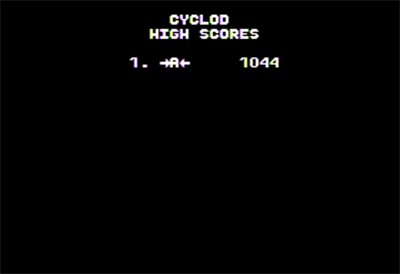 Cyclod - Screenshot - High Scores Image