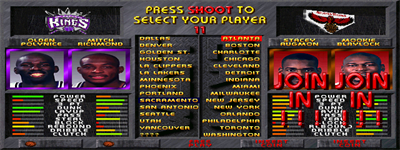 NBA Jam Extreme - Screenshot - Game Select Image