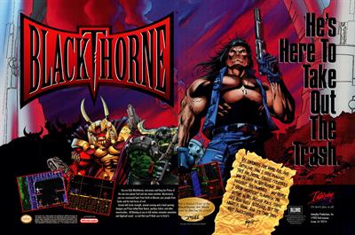 Blackthorne - Advertisement Flyer - Front Image