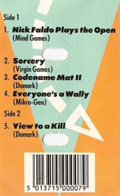 Now Games 3 - Box - Back Image