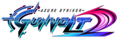 Azure Striker Gunvolt 2 - Clear Logo Image