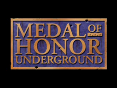 Medal of Honor: Underground - Screenshot - Game Title Image