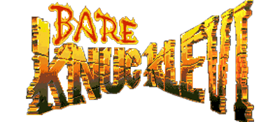 Bare Knuckle VI - Clear Logo Image