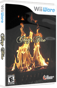 Cozy Fire - Box - 3D Image