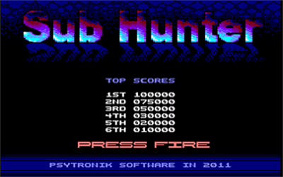 Sub Hunter - Screenshot - High Scores Image
