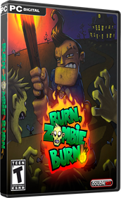 Burn Zombie Burn! - Box - 3D Image