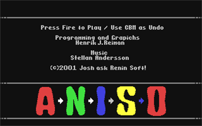 Aniso - Screenshot - Game Title Image