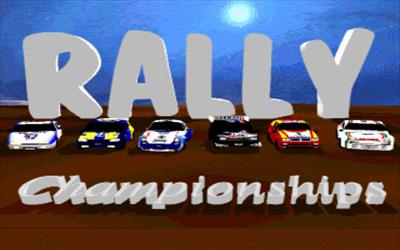 Rally Championships - Screenshot - Game Title Image