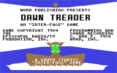 Adventures in Narnia: Dawn Treader - Screenshot - Game Title Image