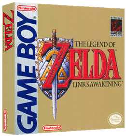 The Legend of Zelda: Link's Awakening - Box - 3D Image