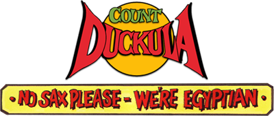 Count Duckula in No Sax Please: We're Egyptian - Clear Logo Image