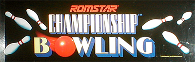 Championship Bowling - Arcade - Marquee Image