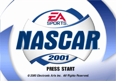NASCAR 2001 - Screenshot - Game Title Image