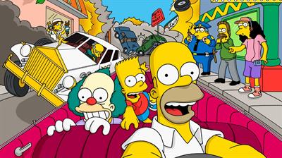 The Simpsons: Road Rage - Fanart - Background Image